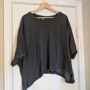 Casual Gray Women's Top